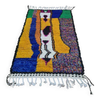 Tapis berbère en laine fait main 150 x 100 CM