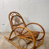 Rocking-chair enfant vintage