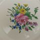 Set de 4 assiettes vintage bouquet de roses Lunéville Keller et Guérin