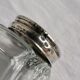 3 Antique Salt Cellars Silver Cork Crab Mark