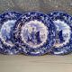 Set of 3 small Wedgwood porcelain plates