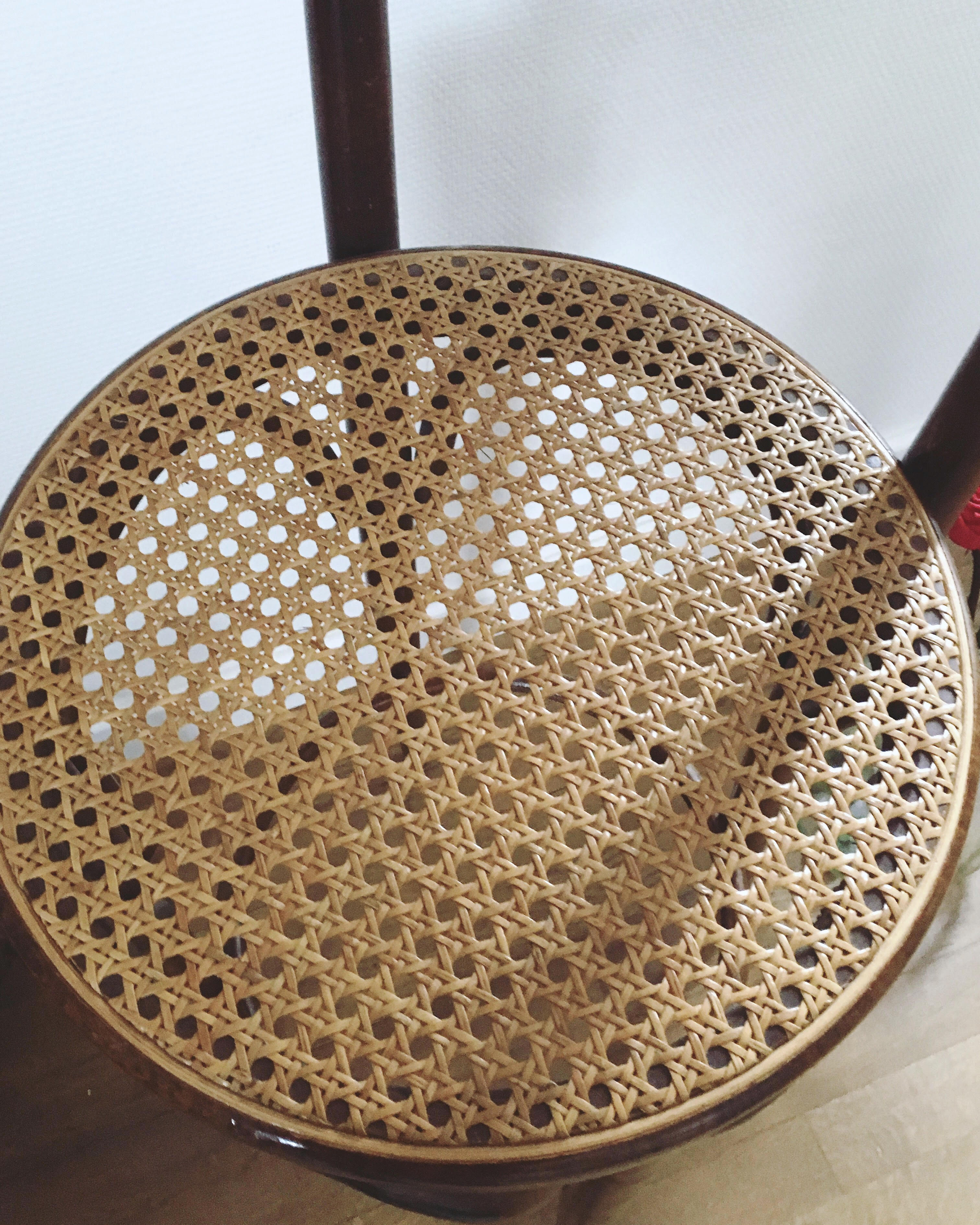Wooden bar stool chair, 70s