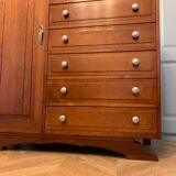 Vintage asymmetrical cabinet