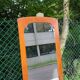 Miroir vintage art déco concave en bois 180cm