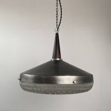 Ancienne  lampe suspension industrielle ufo xxl vintage