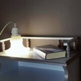 Opaque glass corolla lamp - switch socket