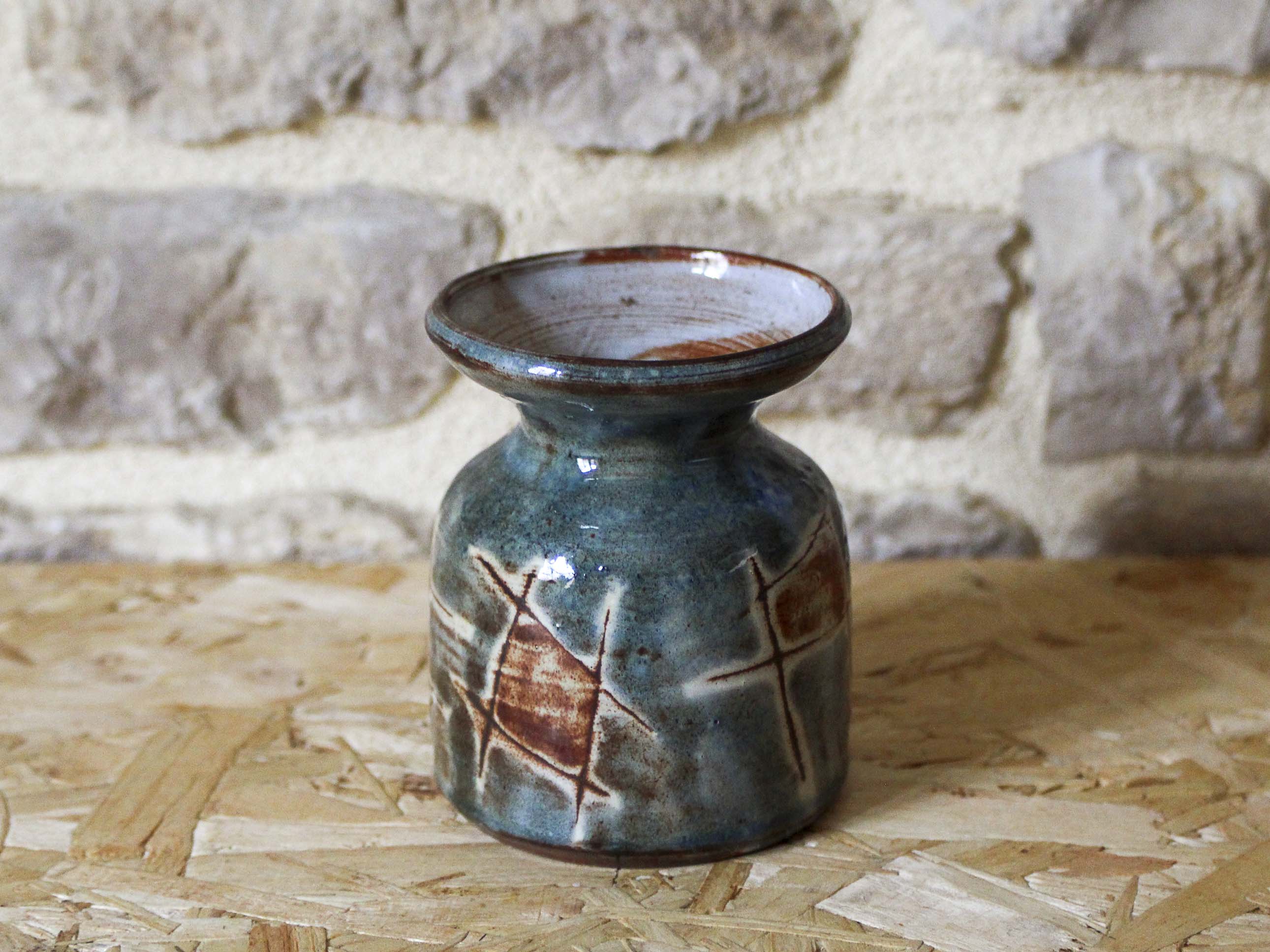 Esther Chureau glazed ceramic vase