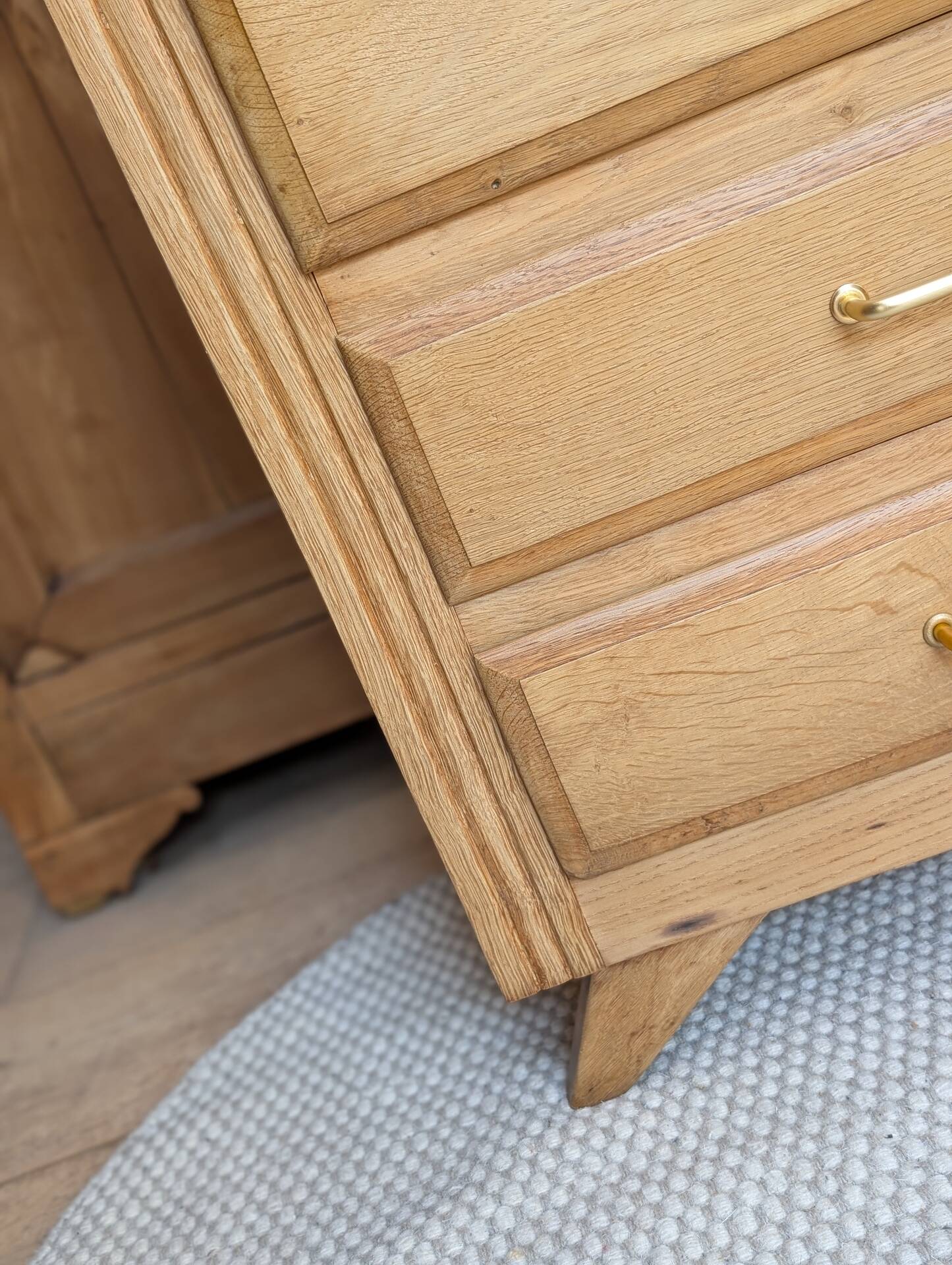 Chiffonnier vintage années 50 60 rénové pieds compas