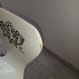 Set of 4 Keith Haring chairs by Arne Jacobsen for Firtz Hansen