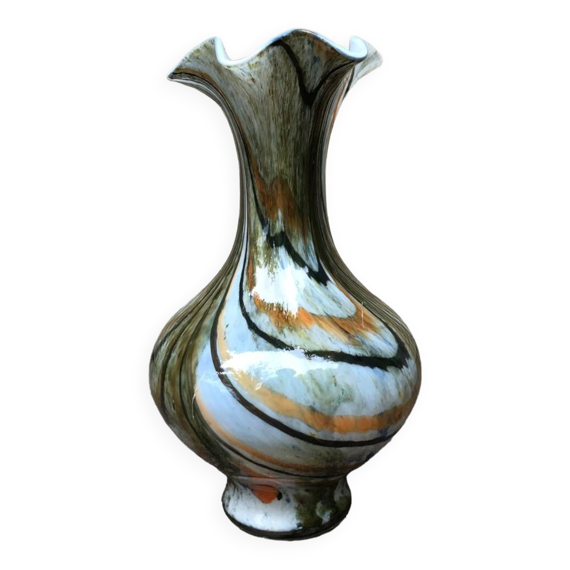 Murano vase from Florence, Italy, 1970s