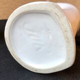 White ceramic hand-made vase by original 70s JMR