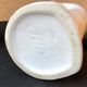White ceramic hand-made vase by original 70s JMR