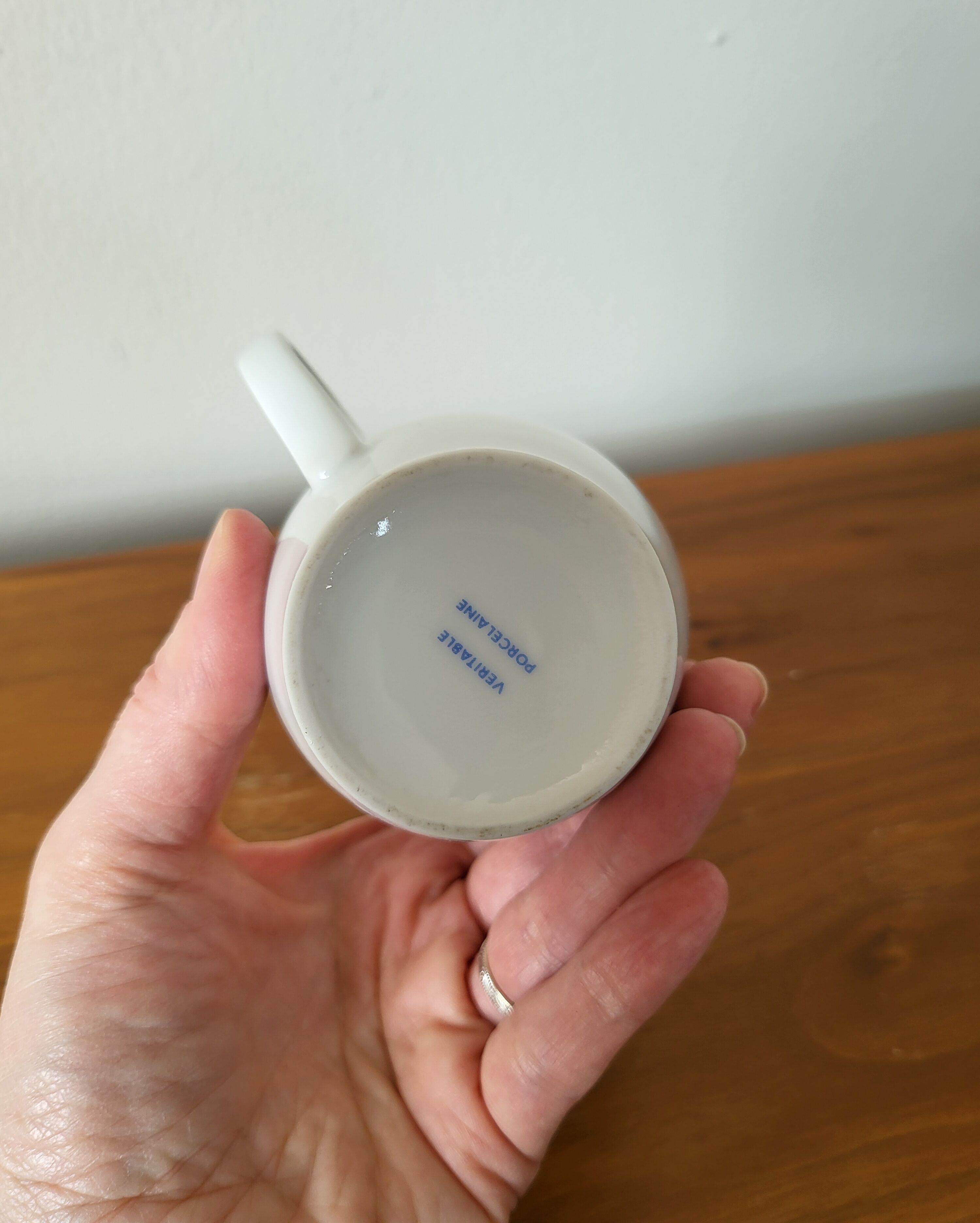 Small Jug Milk Jug Creamer in Porcelain