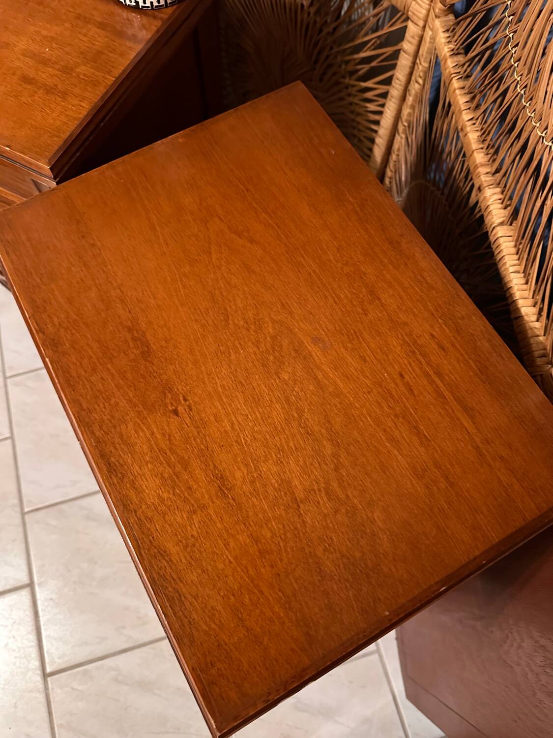 Vintage dresser bedside tables