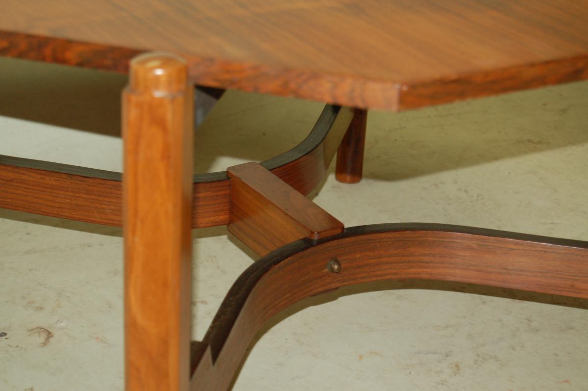 Teak coffee table, Italian design