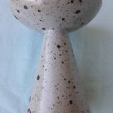 Pyrite stone candlestick