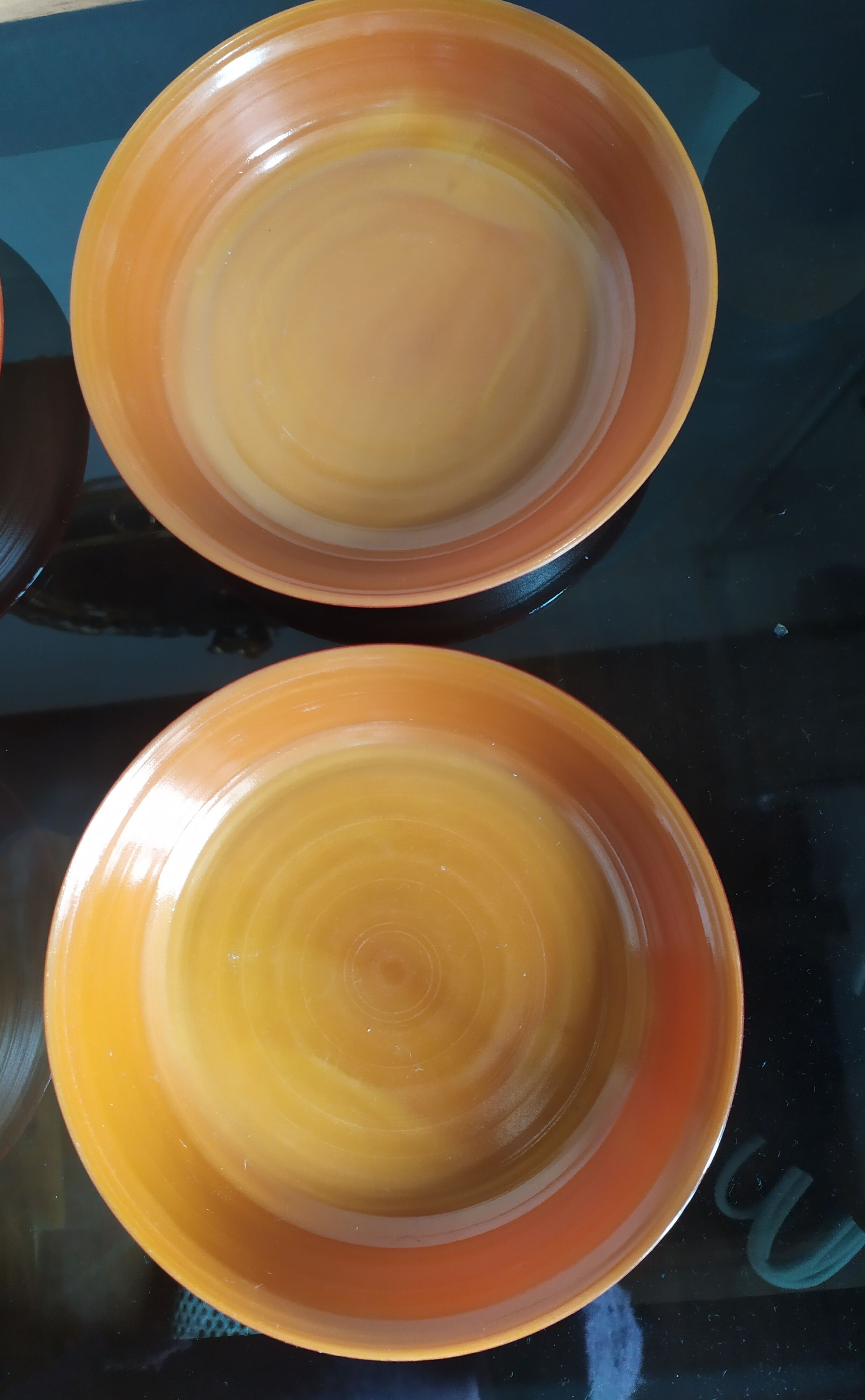 4 hollow plates arcopal volcano model