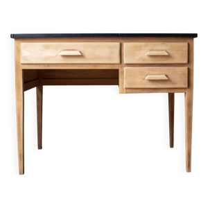 Bureau ancien bois clair