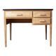 antique light wood Scandinavian desk