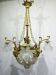Lustre aux béliers de style Louis XVI