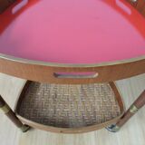 Serving trolley in Teak, Italy, 1950s