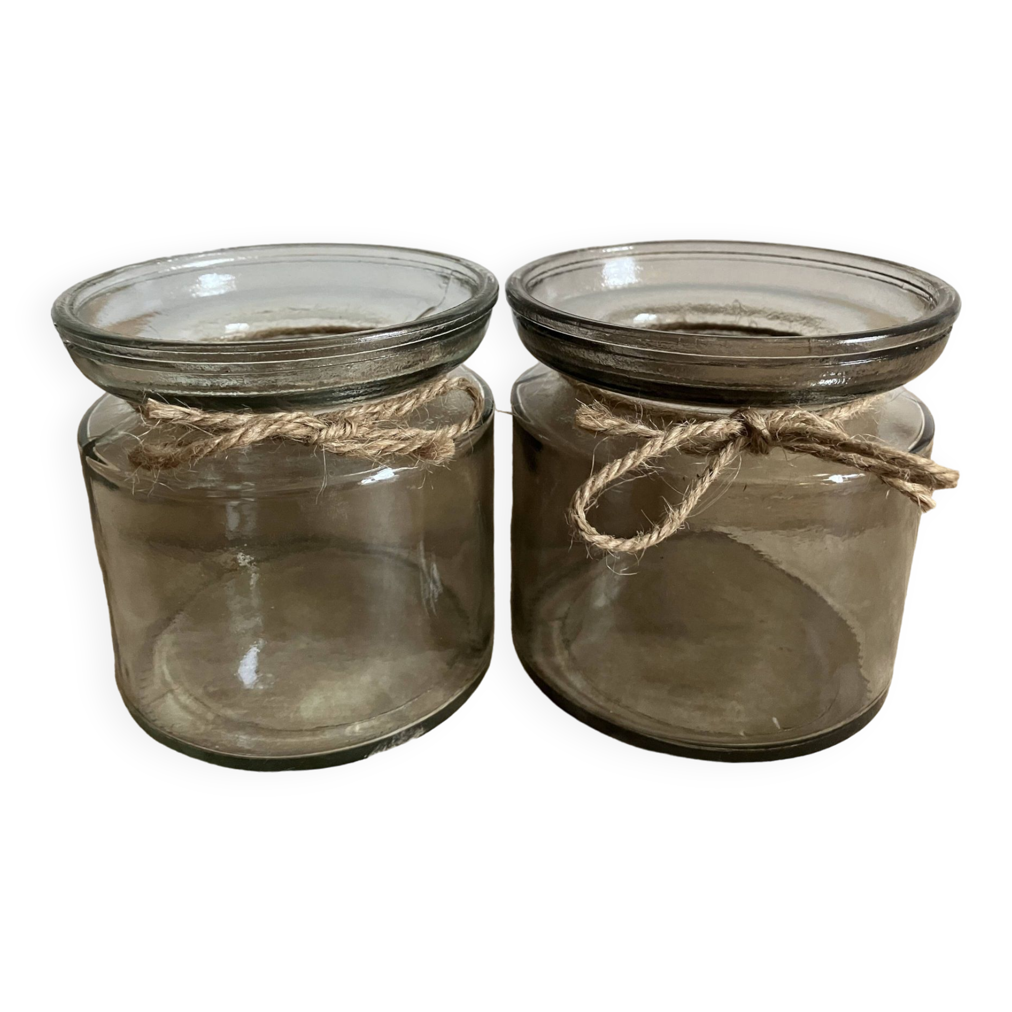 Pair of small neck vases