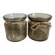 Pair of small neck vases