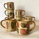 Tasses , mug vintage en céramique