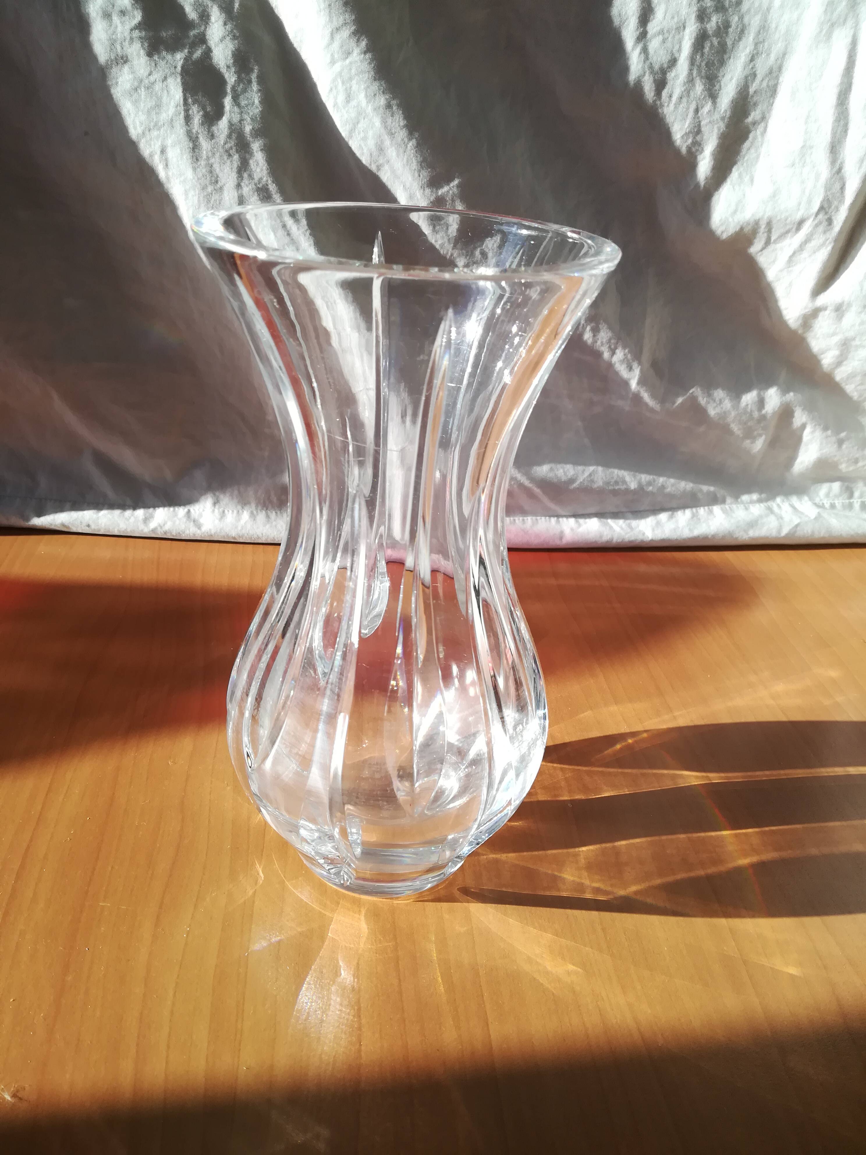 Crystal Corolla Vase