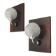 Set of two wall lamps, Danish design, 1970s, production: Denmark
