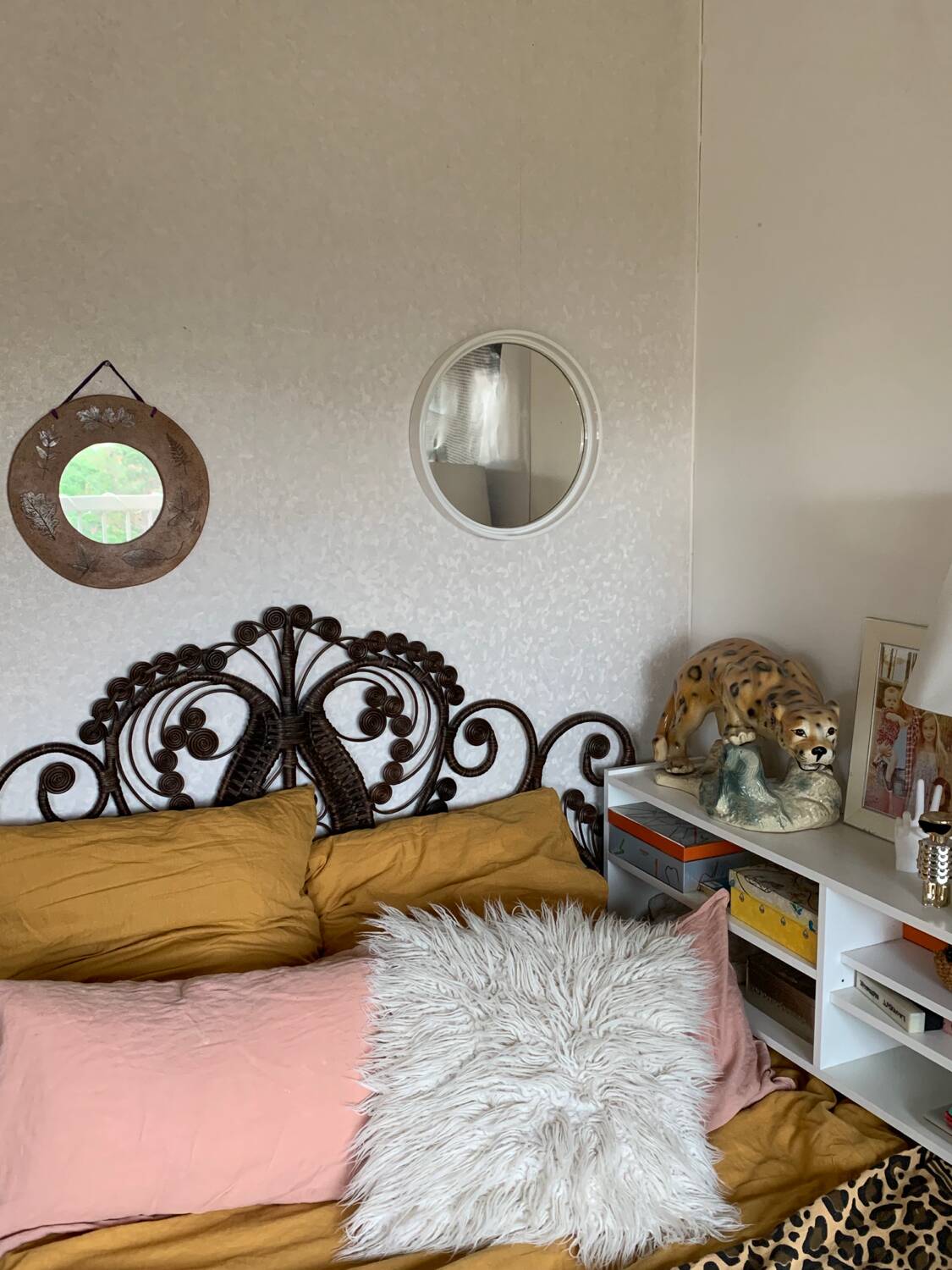 Prisunic plastic mirror