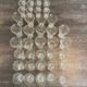 Lot of 19th century tulip crystal glasses