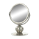 Miroir art déco, laiton nickelé, Pologne, années 1950