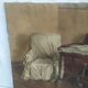 Painting Lenin in the armchair of Smolny, Soviet era