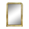 Miroir Louis Philippe doré époque 19eme 154 x 104 cm