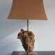 Lampe d'ambiance rose des sables 70's deco