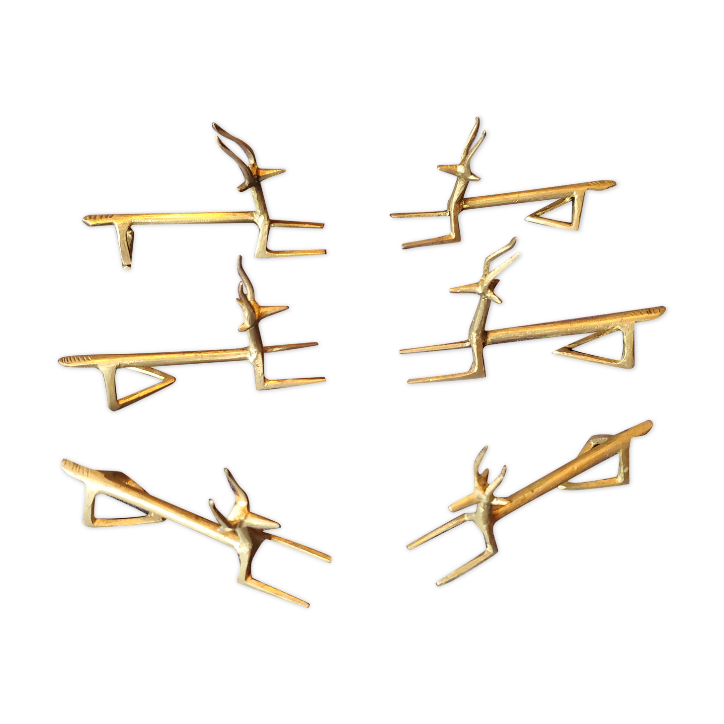 6 gazelle knife holders