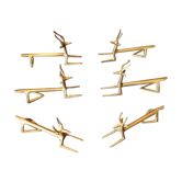 6 gazelle knife holders
