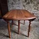 Table à manger extensible vintage en chêne / Table à abattants – 1950s–1970s, France