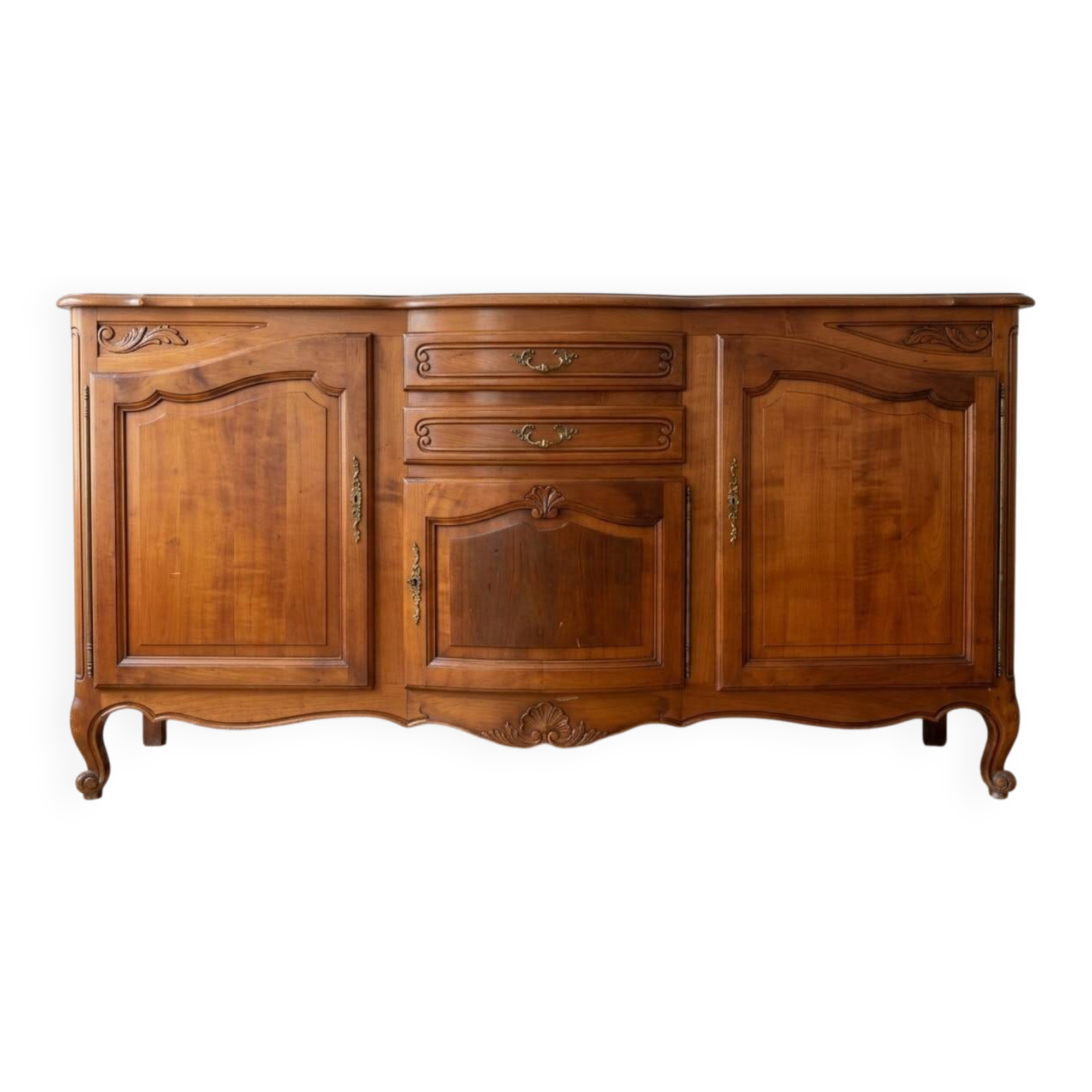 Regency buffet in solid cherry wood
