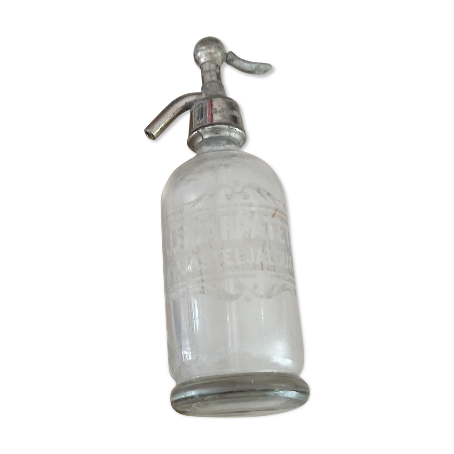 Ancient siphon Sodas Scarpatett