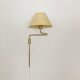 1970s Brass Lesan Wall Lamp by Florian Schulz