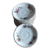Set of 12 saucers