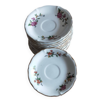 Set of 12 saucers