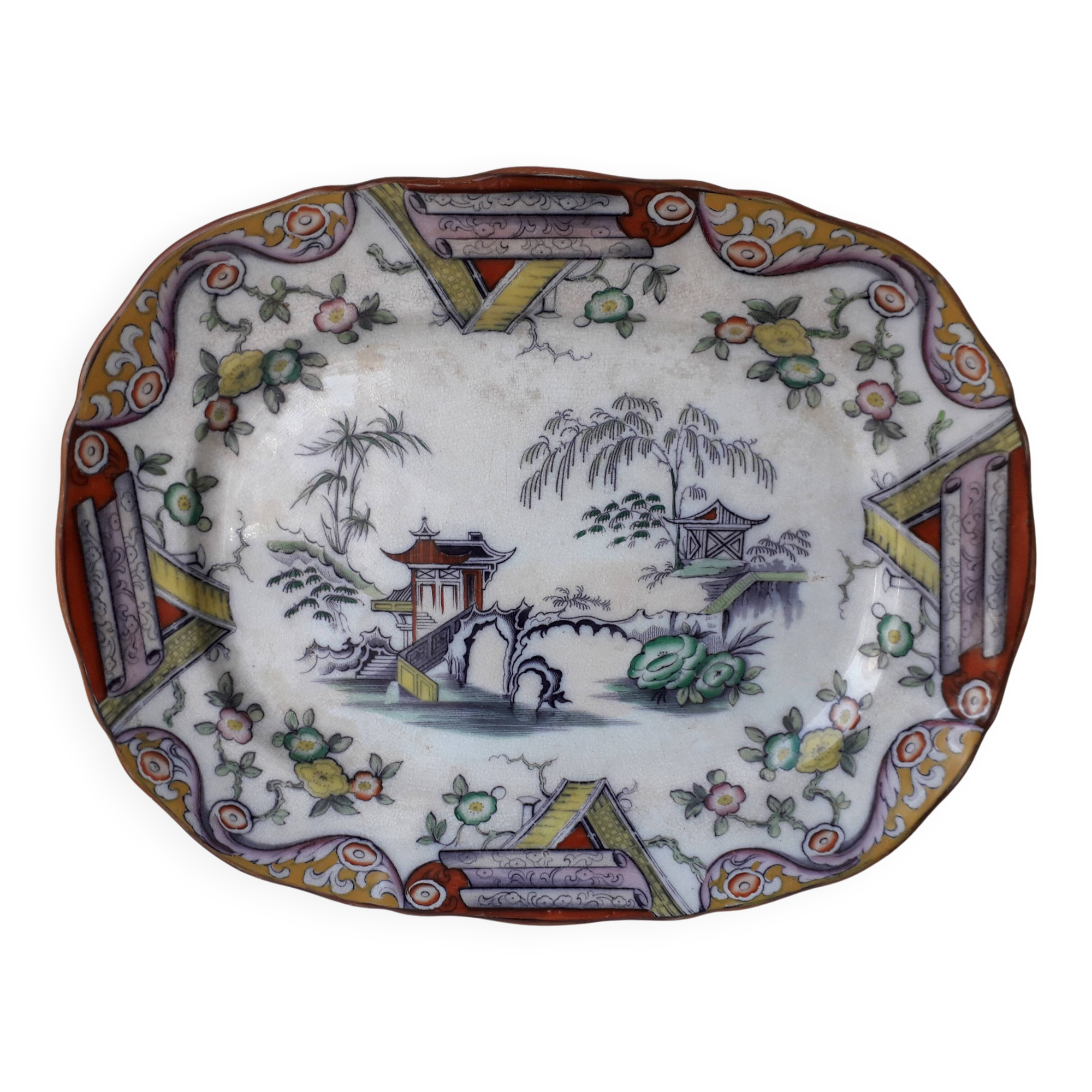 Japanese-style serving dish