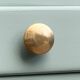 Vintage gray green bathroom chest of drawers