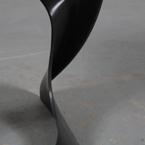 Chaise noire « Casalino » des années 2000 par Alexander Begge pour Casala, Allemagne – Large Stock!