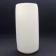 Mid Century Modern White Glass Light Shade Set of 3 Long Stripes