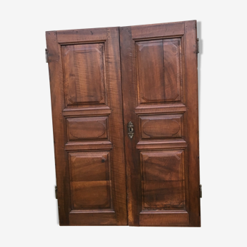 Walnut cabinet doors