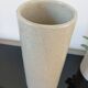 Vintage glazed stoneware cylinder vase - 1970